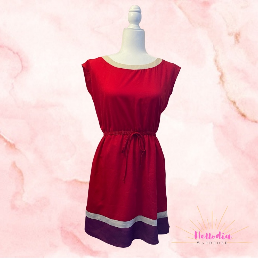 Red dress